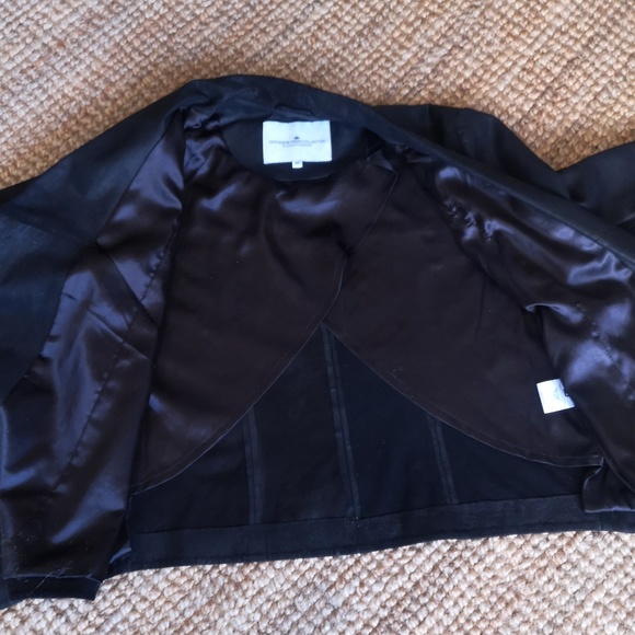 Designers Remix Collection by Charlotte  Eskildsen dressy leather jacket - Picture 14 of 14